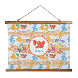 Under the Sea Wall Hanging Tapestry - Wide (Personalized)
