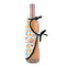 Under the Sea Wine Bottle Apron - DETAIL WITH CLIP ON NECK