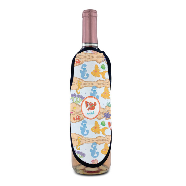 Under the Sea Wine Bottle Apron - IN CONTEXT