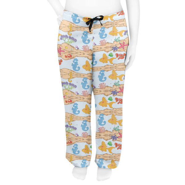 Under the Sea Women's Pj on model - Front