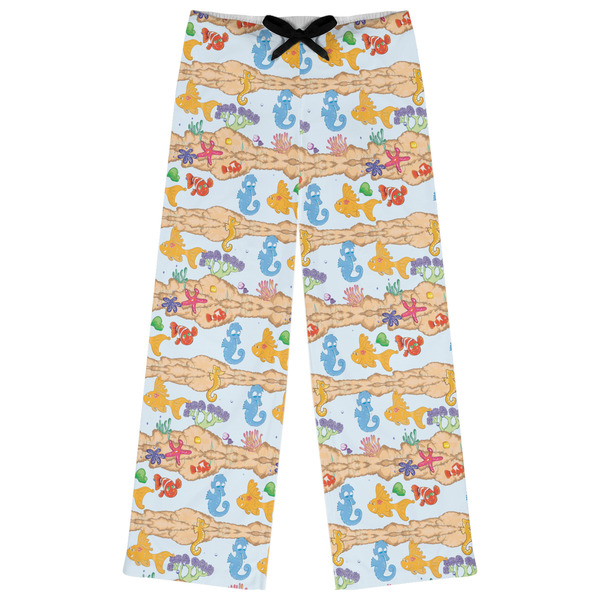Custom Under the Sea Womens Pajama Pants - XL