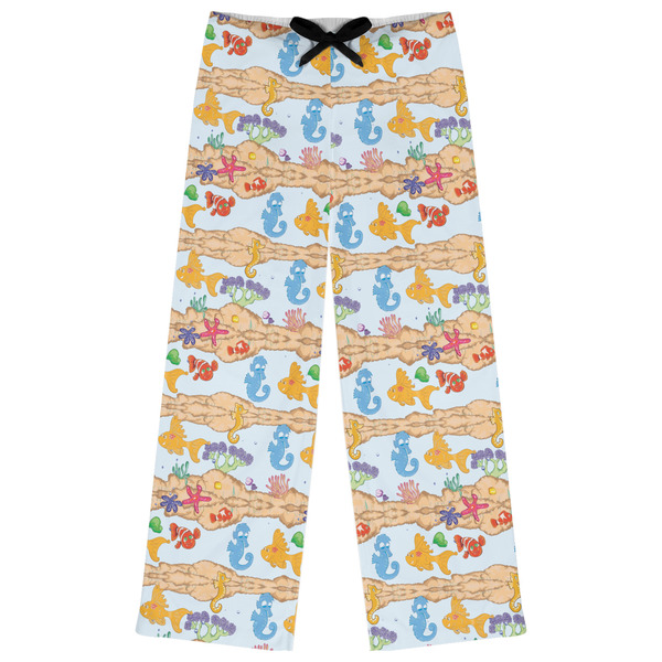 Custom Under the Sea Womens Pajama Pants - L