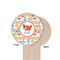 Under the Sea Wooden 6" Food Pick - Round - Single Sided - Front & Back