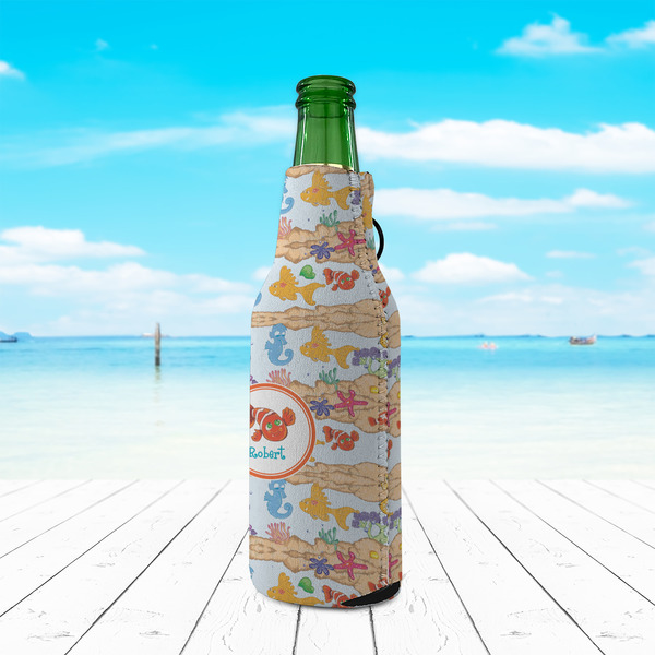 Under the Sea Zipper Bottle Cooler - LIFESTYLE