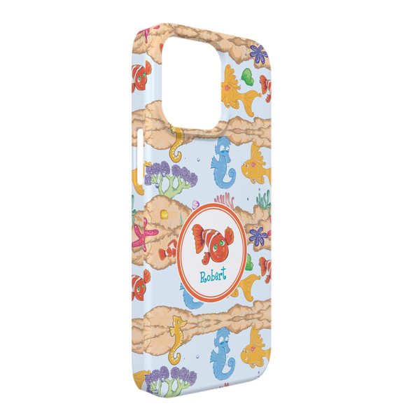 Custom Under the Sea iPhone Case - Plastic - iPhone 13 Pro Max (Personalized)