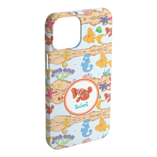 Custom Under the Sea iPhone Case - Plastic (Personalized)