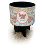 Under the Sea Black Beach Spiker Drink Holder (Personalized)