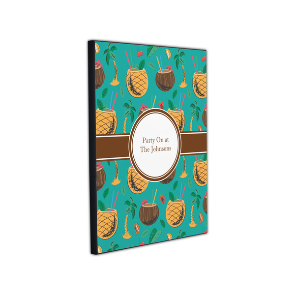 Coconut Drinks 11x14 Wood Print - Angle View