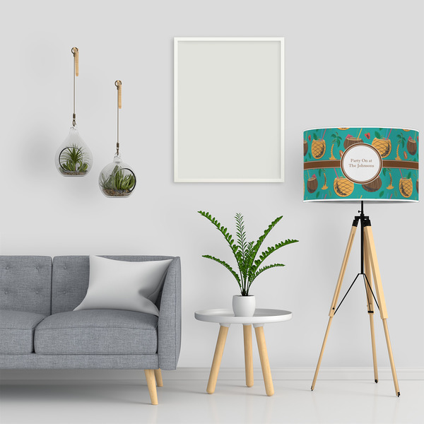 Coconut Drinks 12" Drum Lampshade - LIFESTYLE