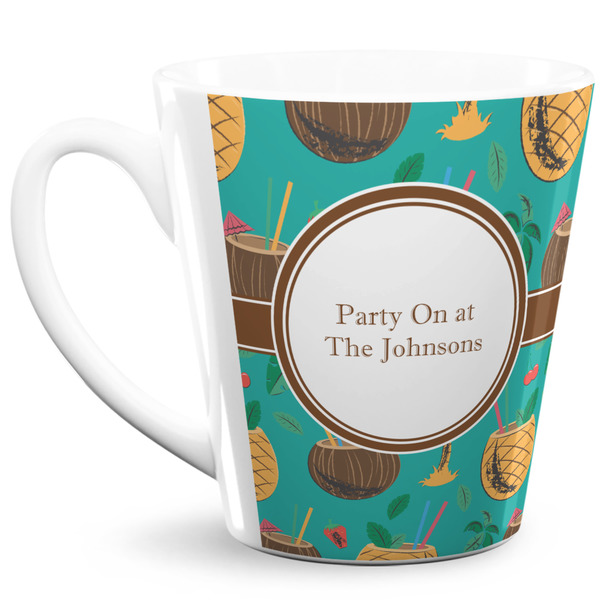Custom Coconut Drinks 12 Oz Latte Mug (Personalized)
