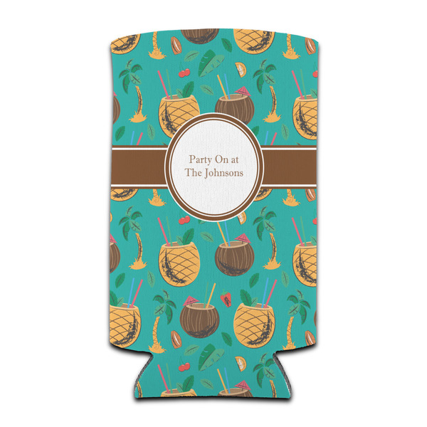 Custom Coconut Drinks Can Cooler (tall 12 oz) (Personalized)