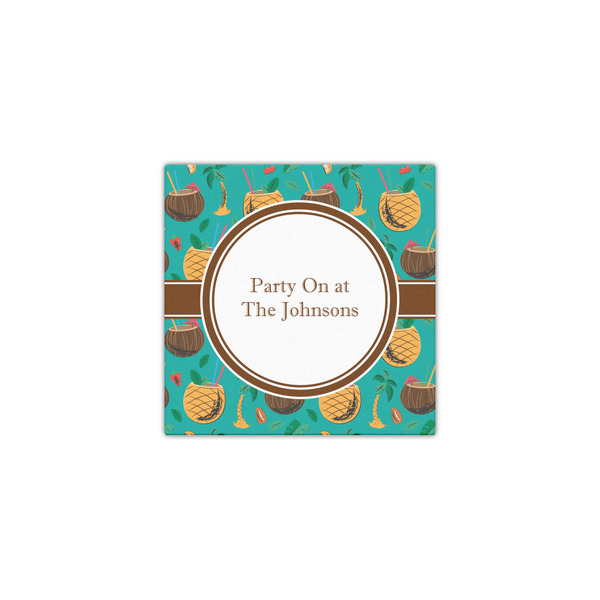 Coconut Drinks 12x12 - Canvas Print - Front View