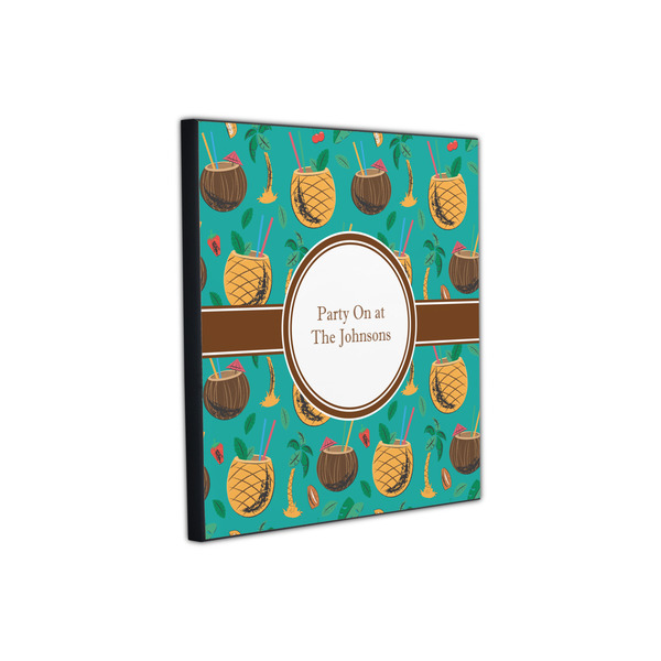 Coconut Drinks 12x12 Wood Print - Angle View