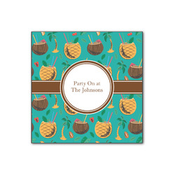 Coconut Drinks Wood Print - 12x12 (Personalized)