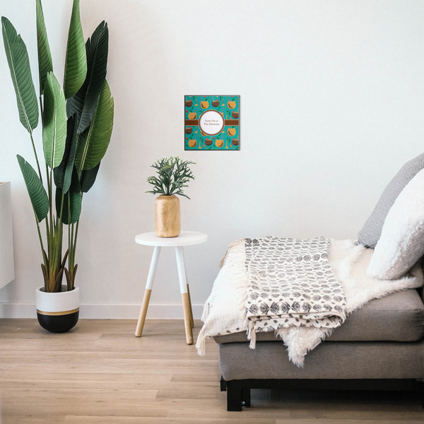 Coconut Drinks 12x12 Wood Print - In Context