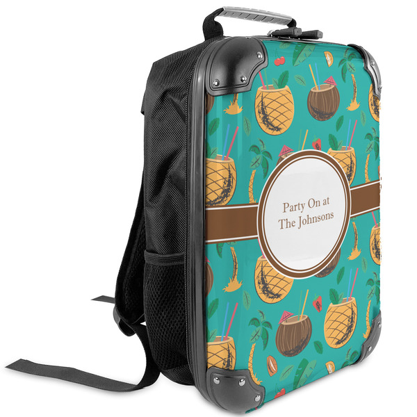Custom Coconut Drinks Kids Hard Shell Backpack (Personalized)