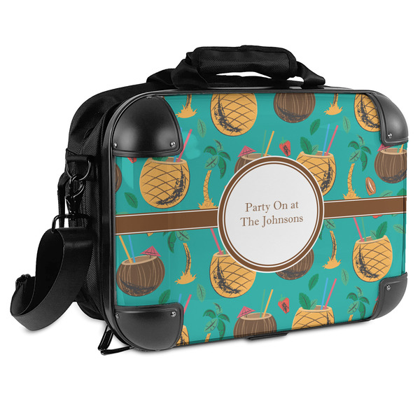 Custom Coconut Drinks Hard Shell Briefcase (Personalized)