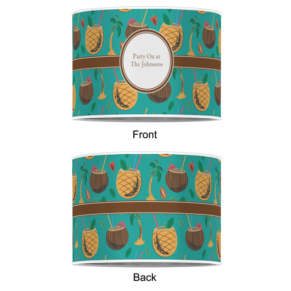 Coconut Drinks 16" Drum Lampshade - APPROVAL (Poly Film)