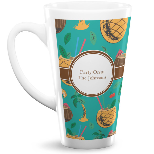 Custom Coconut Drinks Latte Mug (Personalized)