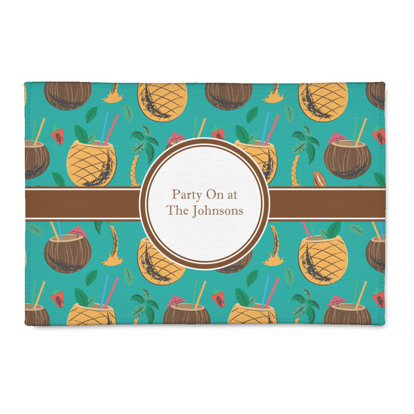 Custom Coconut Drinks 2' x 3' Indoor Area Rug (Personalized)