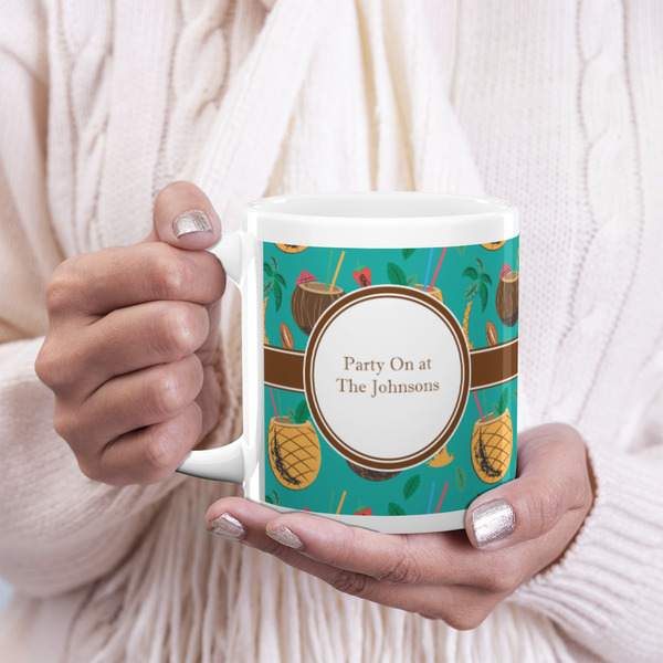 Coconut Drinks 20oz Coffee Mug - LIFESTYLE