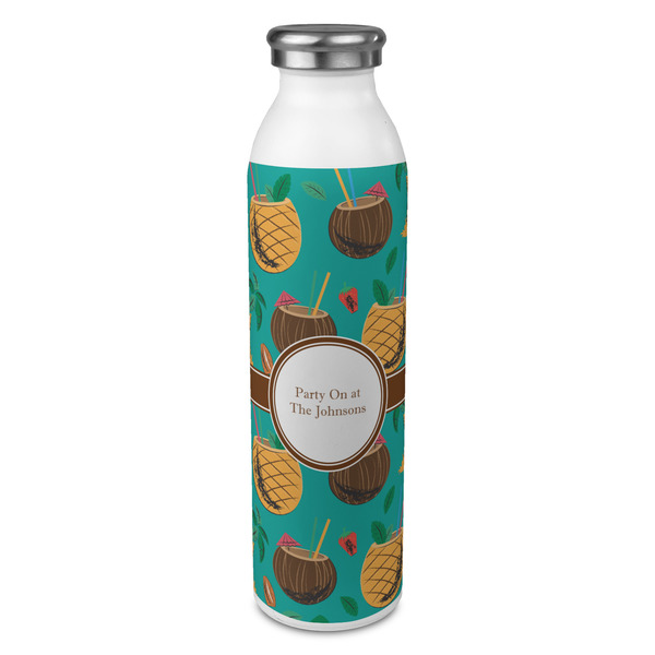 Custom Coconut Drinks 20oz Stainless Steel Water Bottle - Full Print (Personalized)