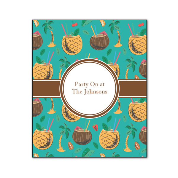 Coconut Drinks 20x24 Wood Print - Front View