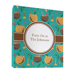 Coconut Drinks 3 Ring Binder - Full Wrap - 1" (Personalized)