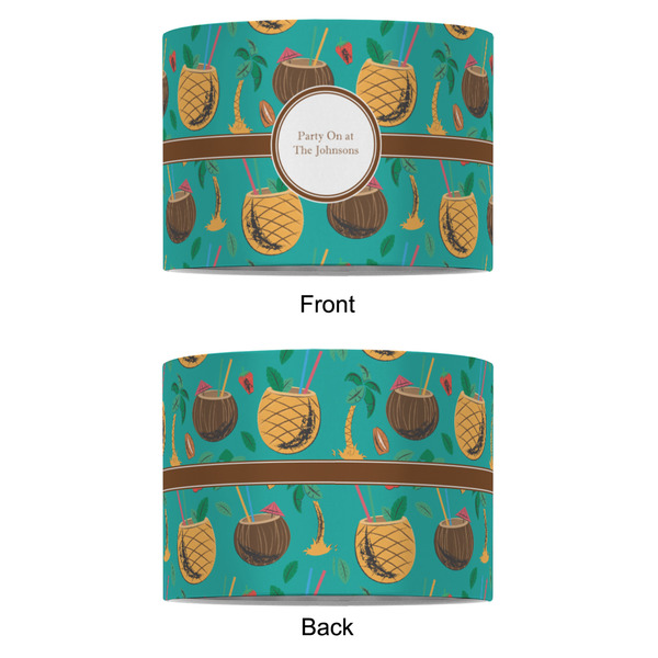 Coconut Drinks 8" Drum Lampshade - APPROVAL (Fabric)