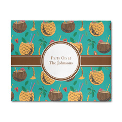 Coconut Drinks 8' x 10' Indoor Area Rug (Personalized)