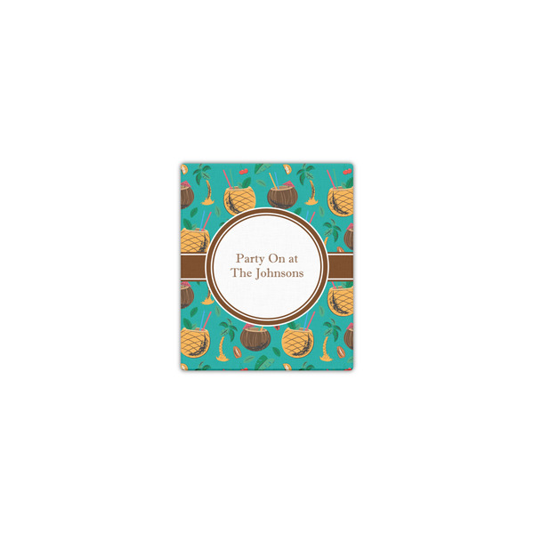 Custom Coconut Drinks Canvas Print - 8x10 (Personalized)
