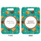 Coconut Drinks Aluminum Luggage Tag (Front + Back)