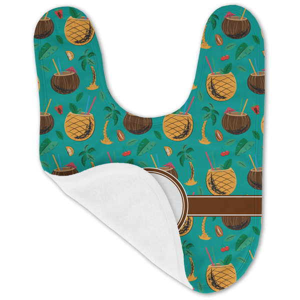 Coconut Drinks Baby Bib - AFT folded