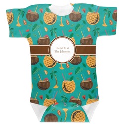 Coconut Drinks Baby Bodysuit (Personalized)