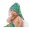 Coconut Drinks Baby Hooded Towel on Child