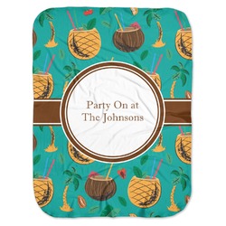 Coconut Drinks Baby Swaddling Blanket (Personalized)