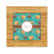 Coconut Drinks Bamboo Trivet with 6" Tile - FRONT