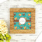 Coconut Drinks Bamboo Trivet with 6" Tile - LIFESTYLE