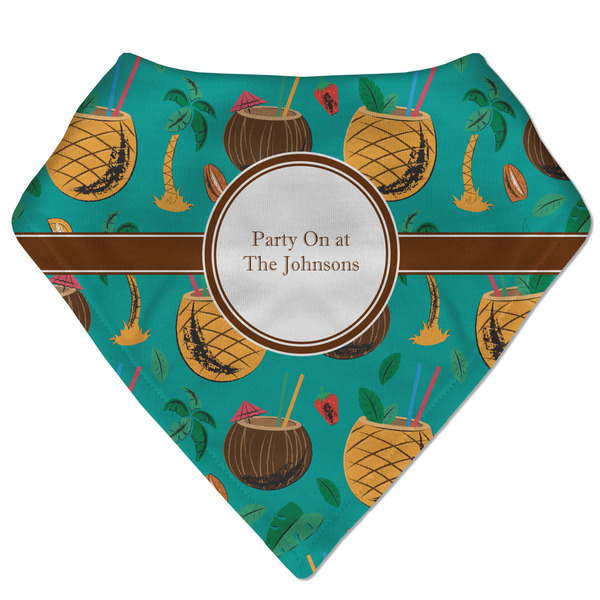 Custom Coconut Drinks Bandana Bib (Personalized)