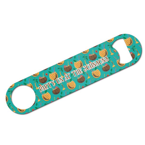 Custom Coconut Drinks Bar Bottle Opener w/ Name or Text