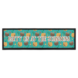 Coconut Drinks Bar Mat - Large (Personalized)