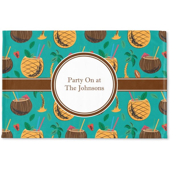 Custom Coconut Drinks Woven Mat (Personalized)