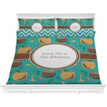 Coconut Drinks Comforter Set - King (Personalized)