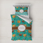 Coconut Drinks Duvet Cover Set - Twin XL (Personalized)