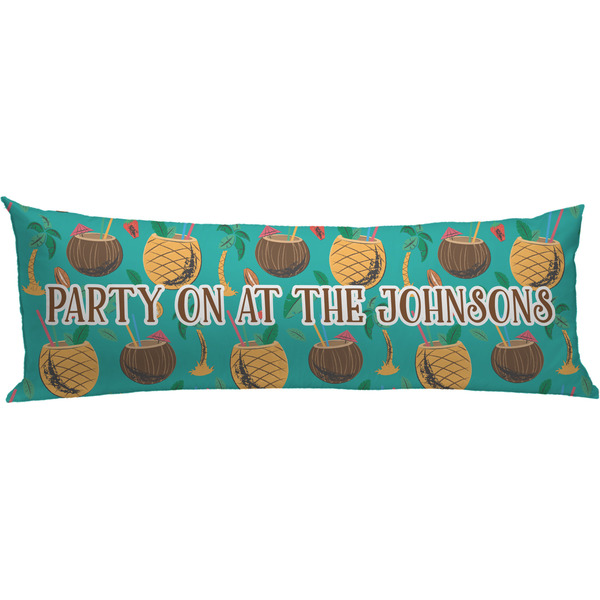 Custom Coconut Drinks Body Pillow Case (Personalized)