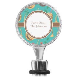 Coconut Drinks Wine Bottle Stopper (Personalized)
