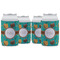 Coconut Drinks Can Cooler (12 oz) - Set of 4 w/ Name or Text