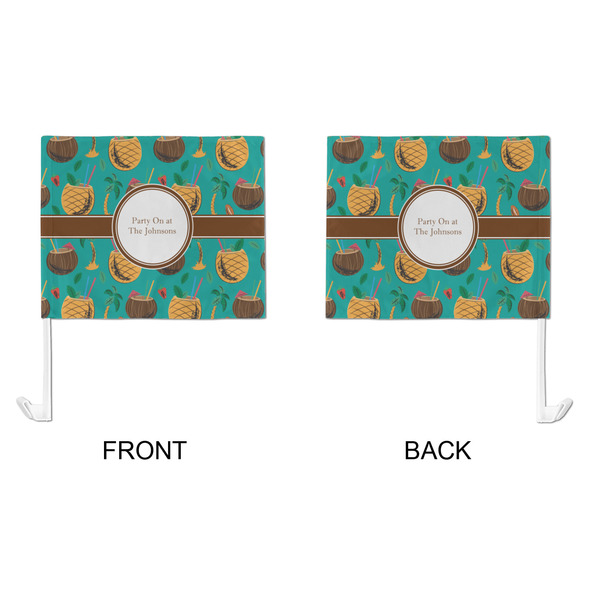 Coconut Drinks Car Flag - Large - APPROVAL