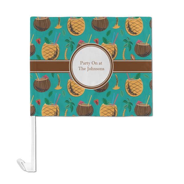 Coconut Drinks Car Flag - Large - FRONT