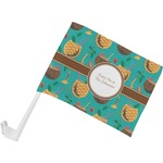 Coconut Drinks Car Flag - Small w/ Name or Text